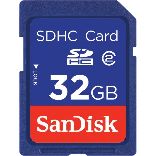 32 GB de SanDisk Secure Digital High Capacity (SDHC)