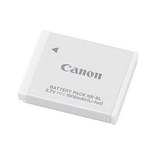 Canon NB-6L batterie Li-Ion pour Canon SD770IS, SD1200IS,