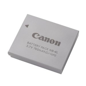 Canon NB-4L Batterie Li-Ion pour Canon SD1400IS, SD940IS, SD960I