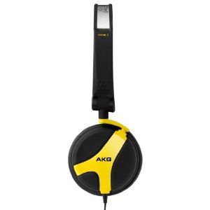AKG K 518 LE Limited Edition Folding Headphones - Yellow