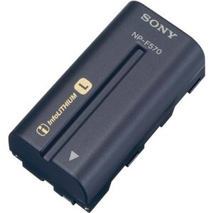 Sony NP-F570 L-serie InfoLITHIUM-batterij voor DCRVX2100, HDRFX1