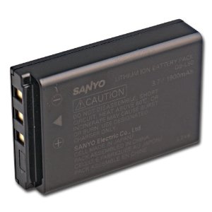 Sanyo DB-L50AU de litio-ion para HD1000 videocámara