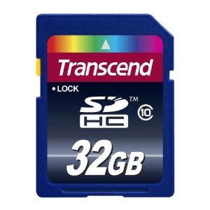 Transcend 32 GB de memoria SDHC Clase 10 TS32GSDHC10E Flash Card