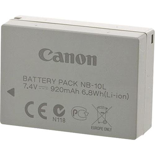 Canon NB - 10L Lithium-Ionen-Akku für ausgewählte Canon Powers