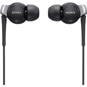 Sony MDR-EX300/BLK Vertical In-the-Ear Style EX Style Headphones
