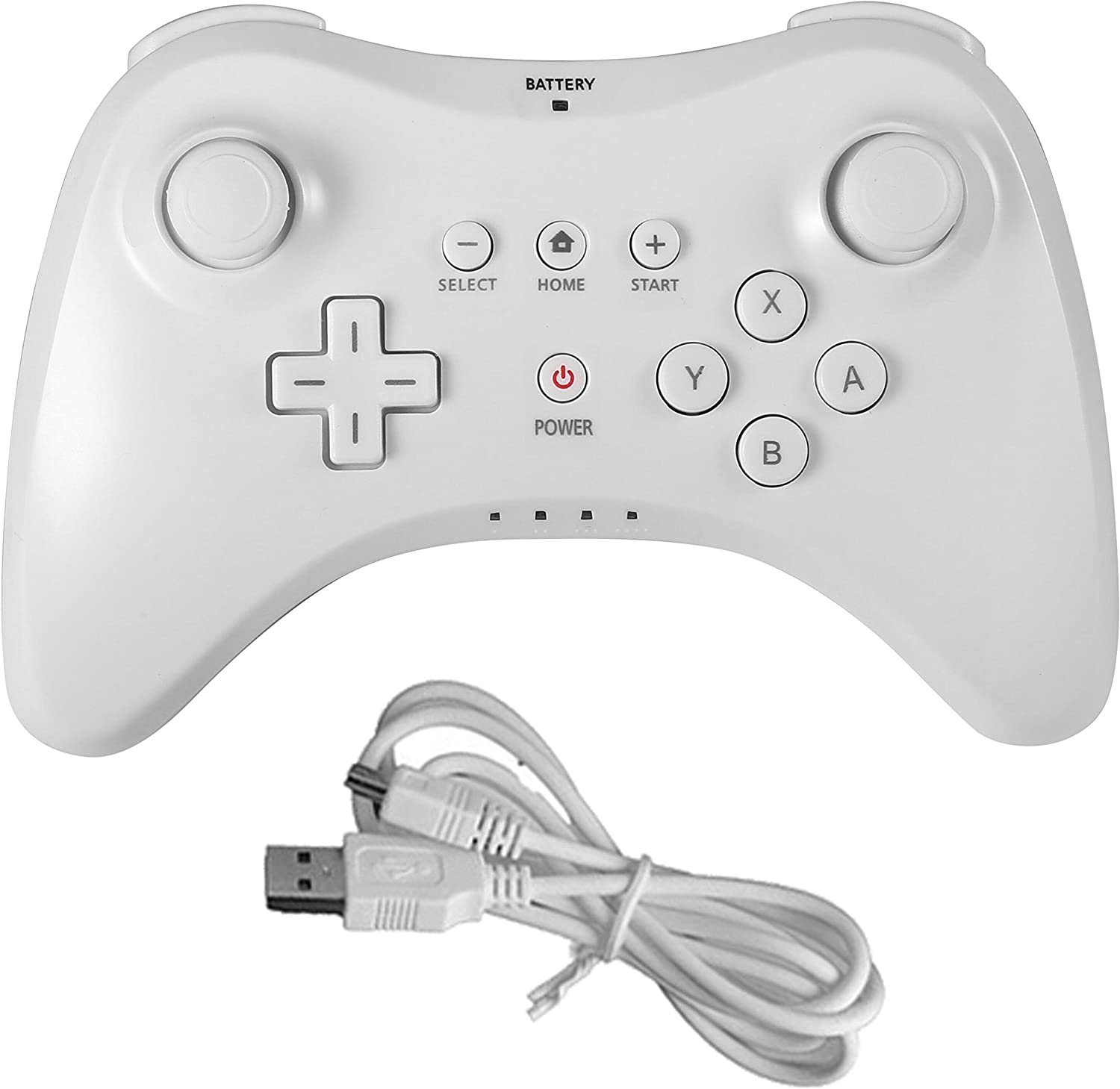 Bluetooth Game Controller Joystick Gamepad (White)