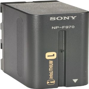 Sony NPF970 L Series Camcorder Battery for the DCRVX2100, HDRFX1