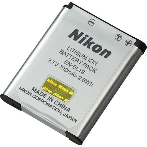 Originales Nikon EN-EL19 3.7V 700mAh batería para S2500 / S6310