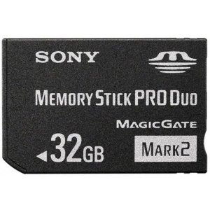 Sony Memory Stick de 32 Go PRO Duo MSMT32G