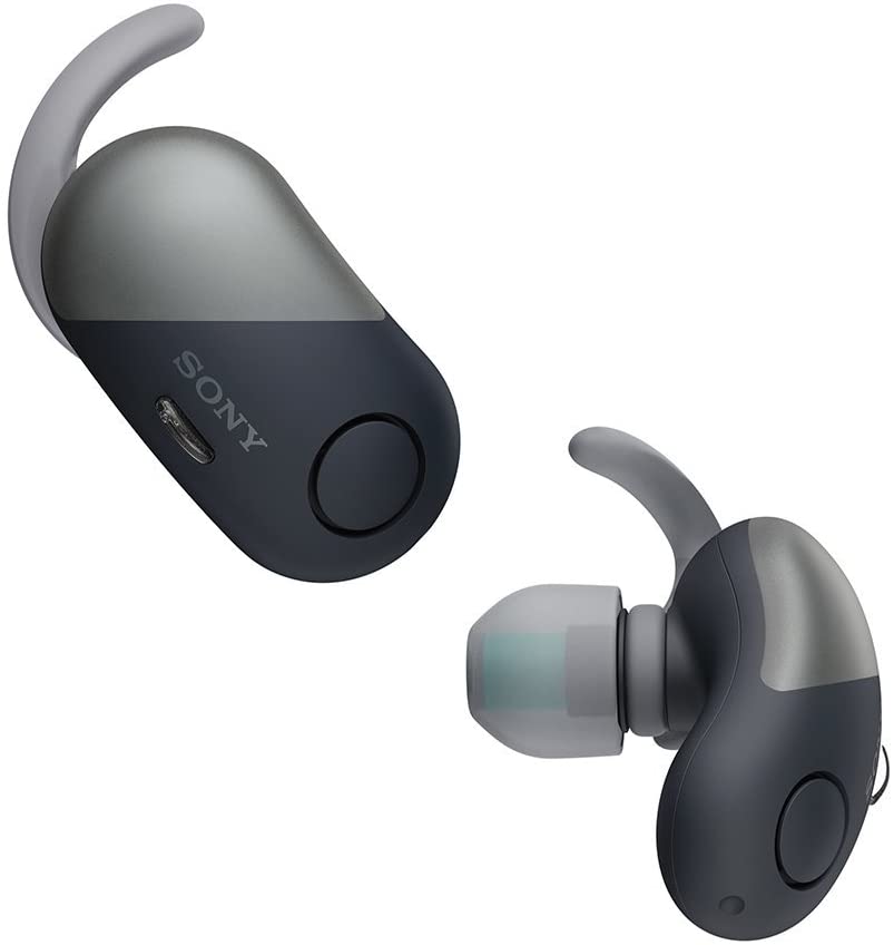 Sony Wireless Bluetooth WF-SP700N dans les écouteurs d’oreill