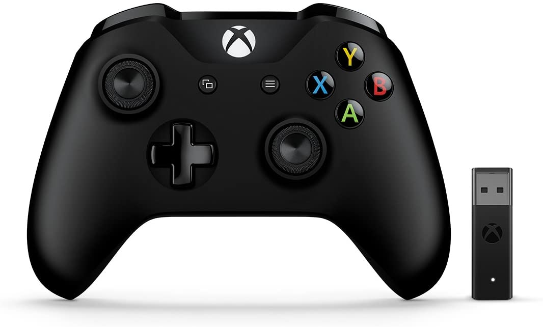 Microsoft Xbox Wireless Controller + Wireless Adapter for Win10