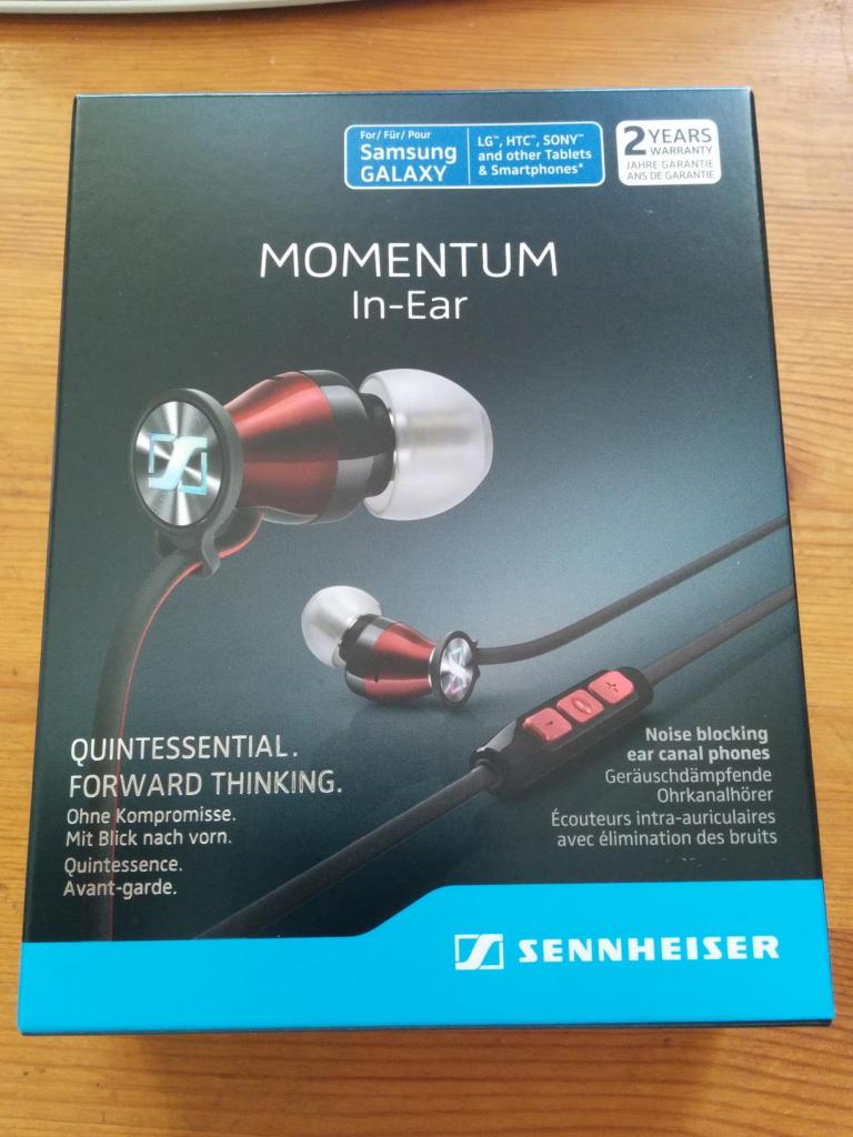 Momentum In-Ear (Android version) - Black Red