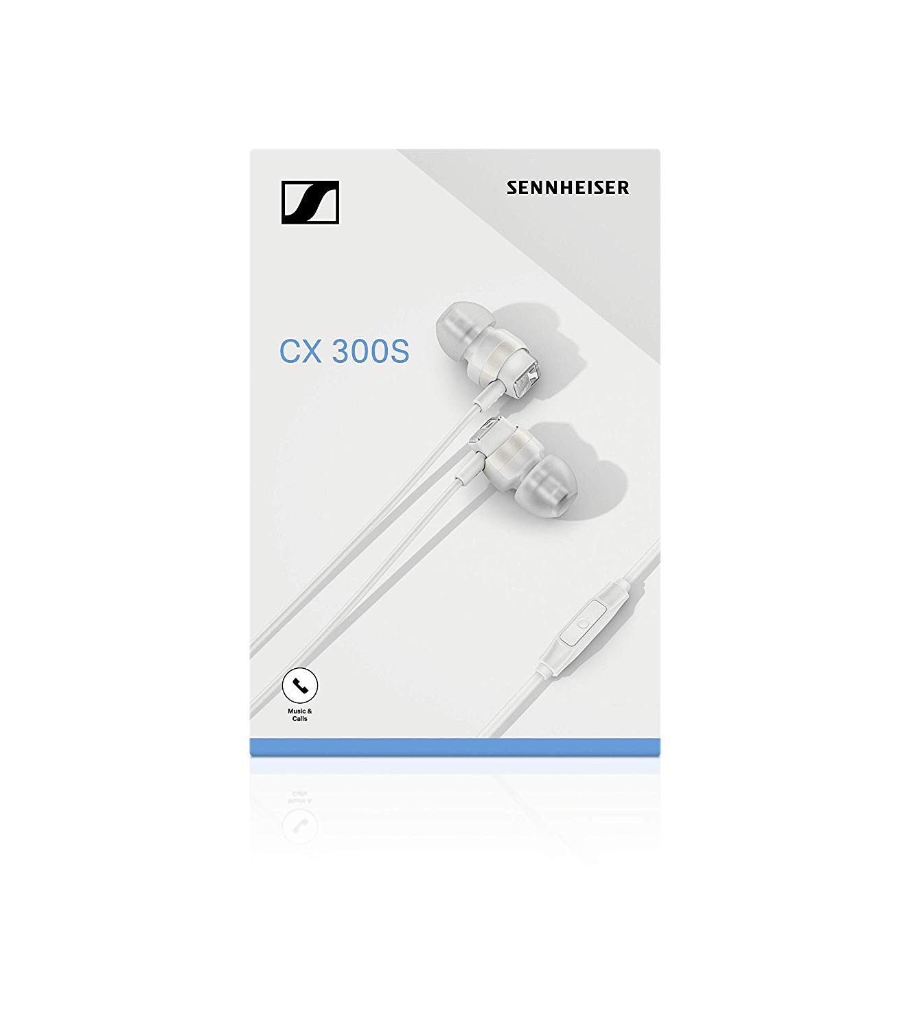 CX 300S In Ear Headphone White with One-Button Smart
