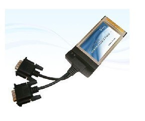 2-Port Serial Adapter 16950 ExpressCard-kaart